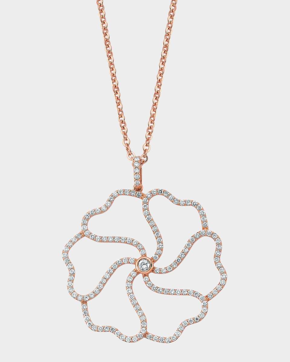 Violet Pendant Necklace